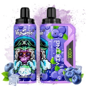 vapsolo 12000 blueberry ice flavor