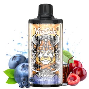 vapsolo 15000 blueberry cherry cola flavor