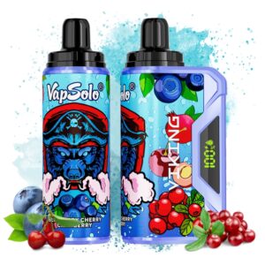 vapsolo blueberry cherry cranberry geschmack