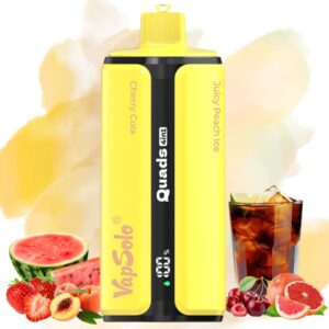 vapsolo quads 80000 strawberry watermelon cherry cola juicy peach ice grapefruit refresher