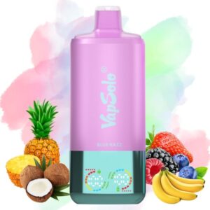 vapsolo triple pro 60k ananas kokosnuss & erdbeer banane & blue razz
