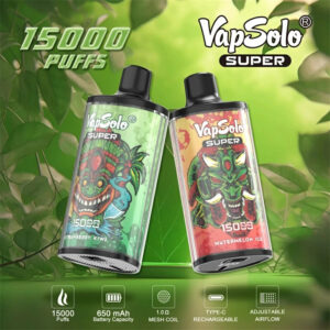 einweg e zigarette vapsolo super 15000 züge vape großhandel mit einweg e zigarette