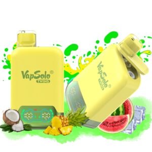 vapsolo pineapple coconut & watermelon ice flavor