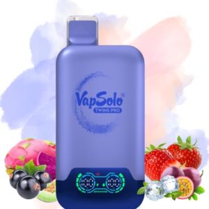 vapsolo twins pro 50k black ice drachenfrucht erdbeere & love 66