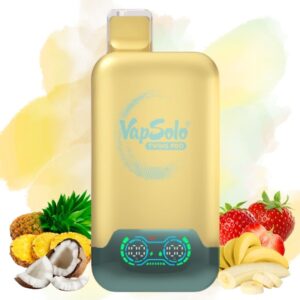 vapsolo zwillinge pro 50000 ananas kokosnuss & erdbeer banane